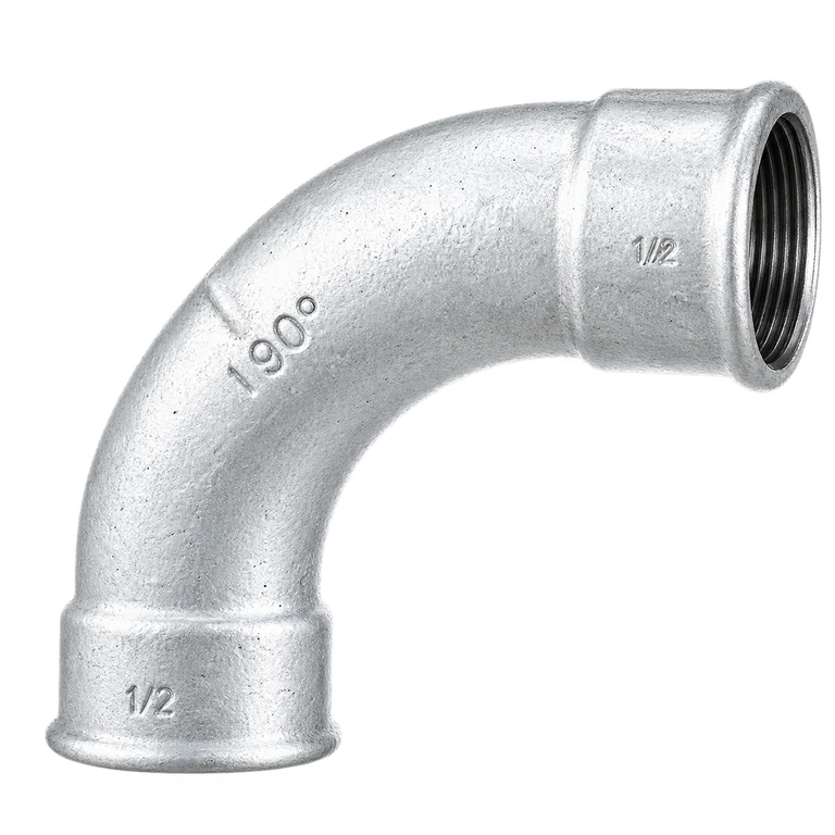 Curva 90° HH Galvanizado