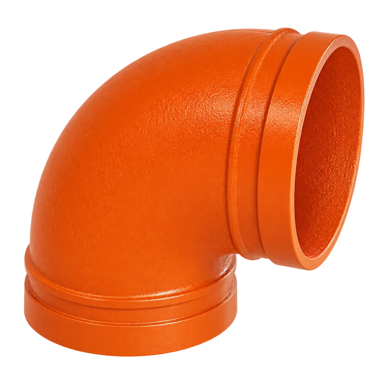 Codo 90° ranurado
