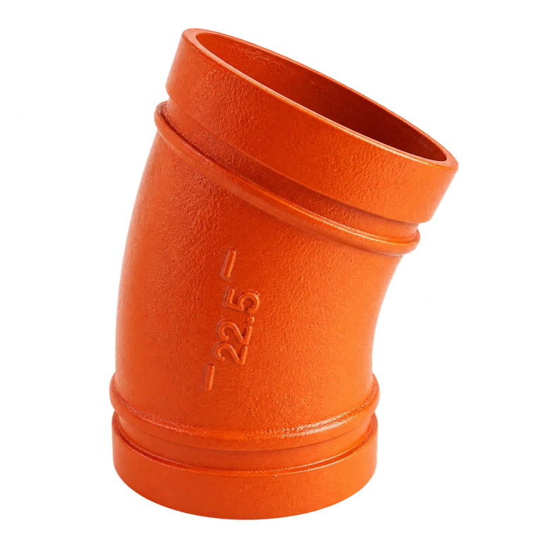 Codo 22.5° ranurado